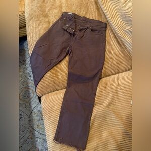 GAP Brown Cheeky Straight High Rise Jeans